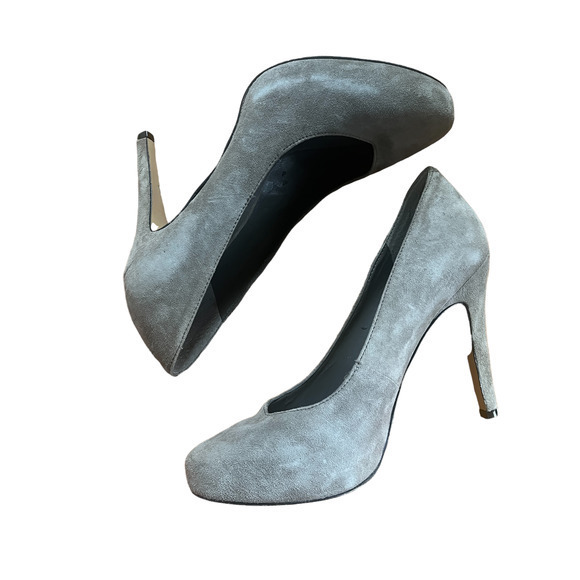 JS by Jessica Simpson Medium Tan Suede Pumps. Women's Size 6M Heels‎ - Picture 2 of 8